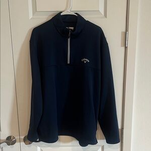 Callaway Navy Half-Zip Golf Pullover